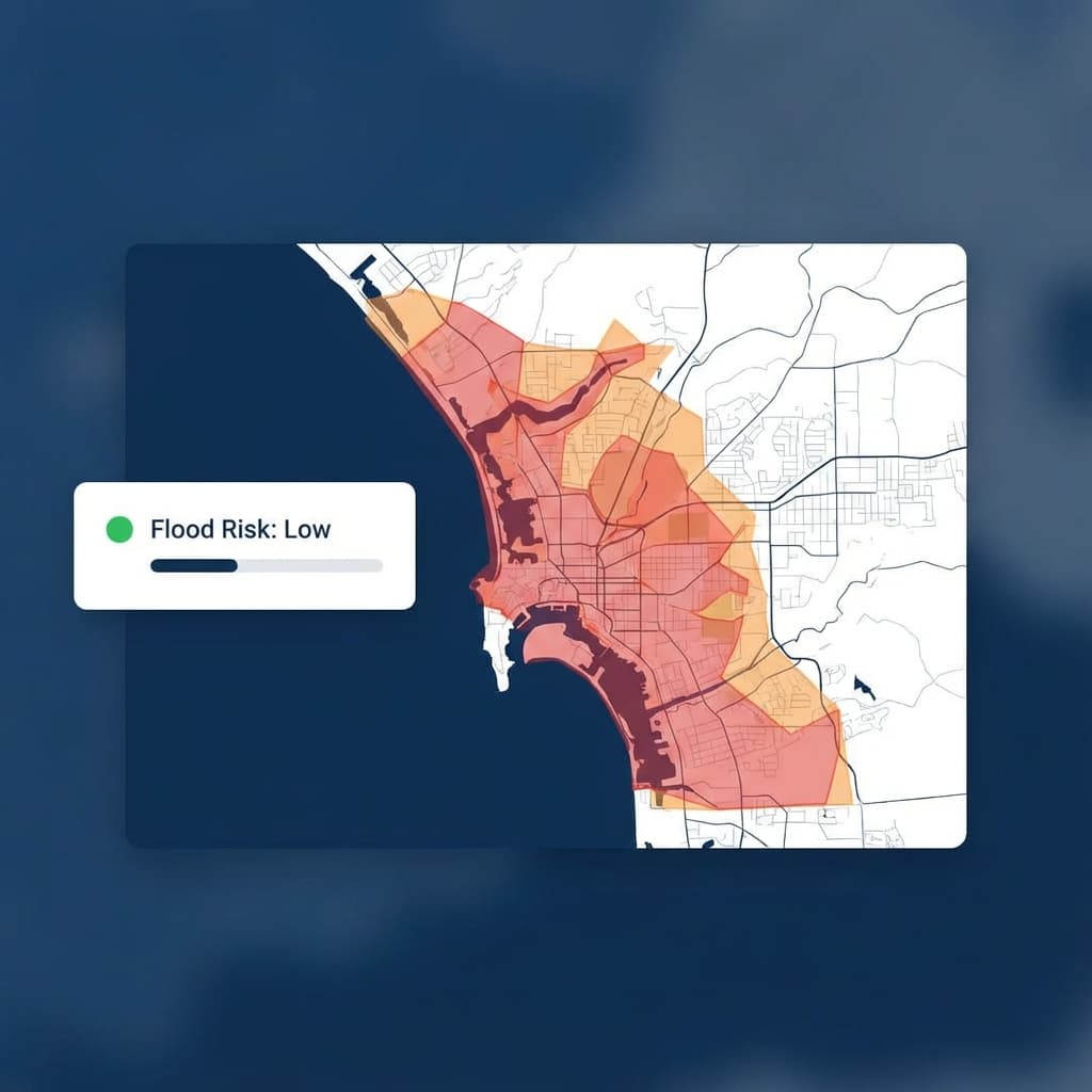 災害リスクを、直感的に。